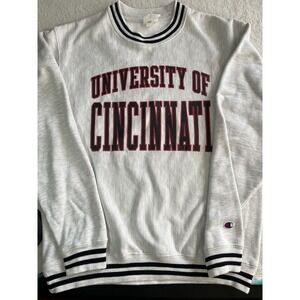 Champion Reverse Weave Univ of Cincinnati Crewneck Sweatshirt Medium